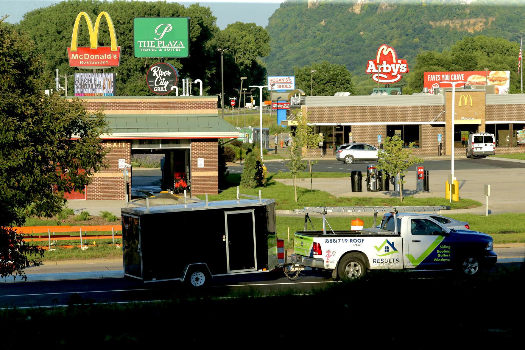 Winona roundabout